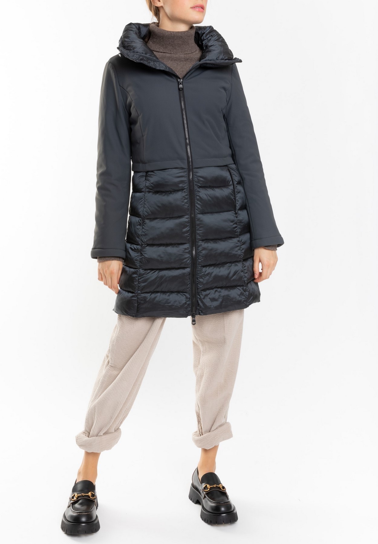Parka Gaia Gris fonc White Goose